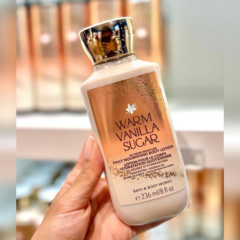 Creme Corporal Bath & Body Works Warm Vanilla Sugar 236ml - bath-e